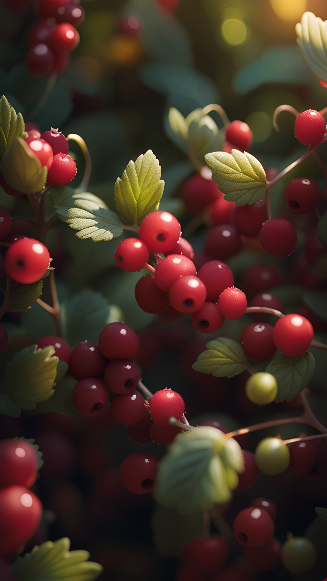 end of summer berry bush preview