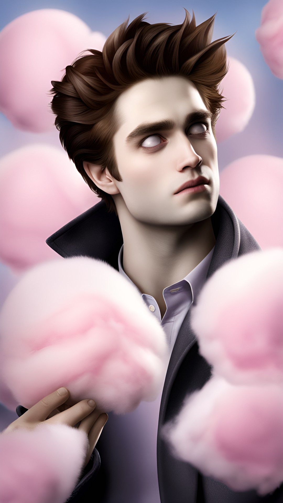 EatMyColon - edward cullen from the movie twilight is eating cotton candy preview