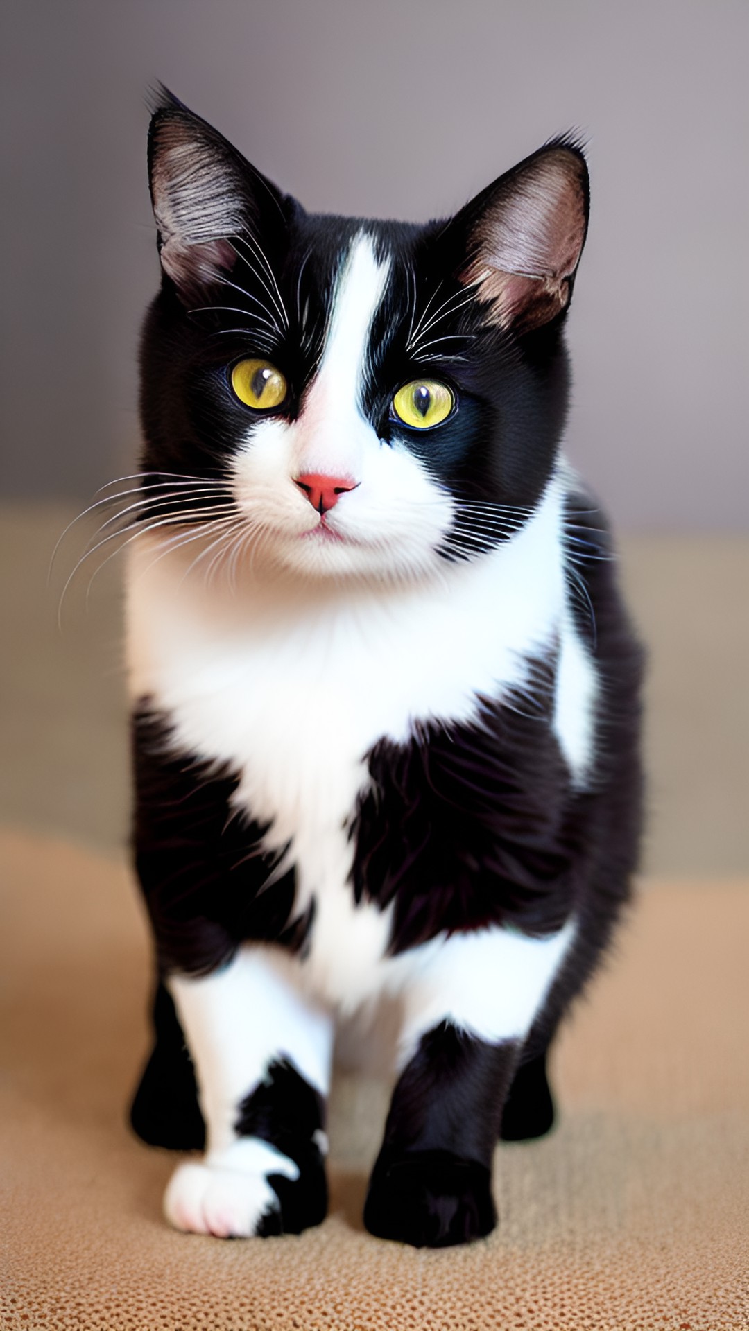 heterochromic tuxedo cat preview