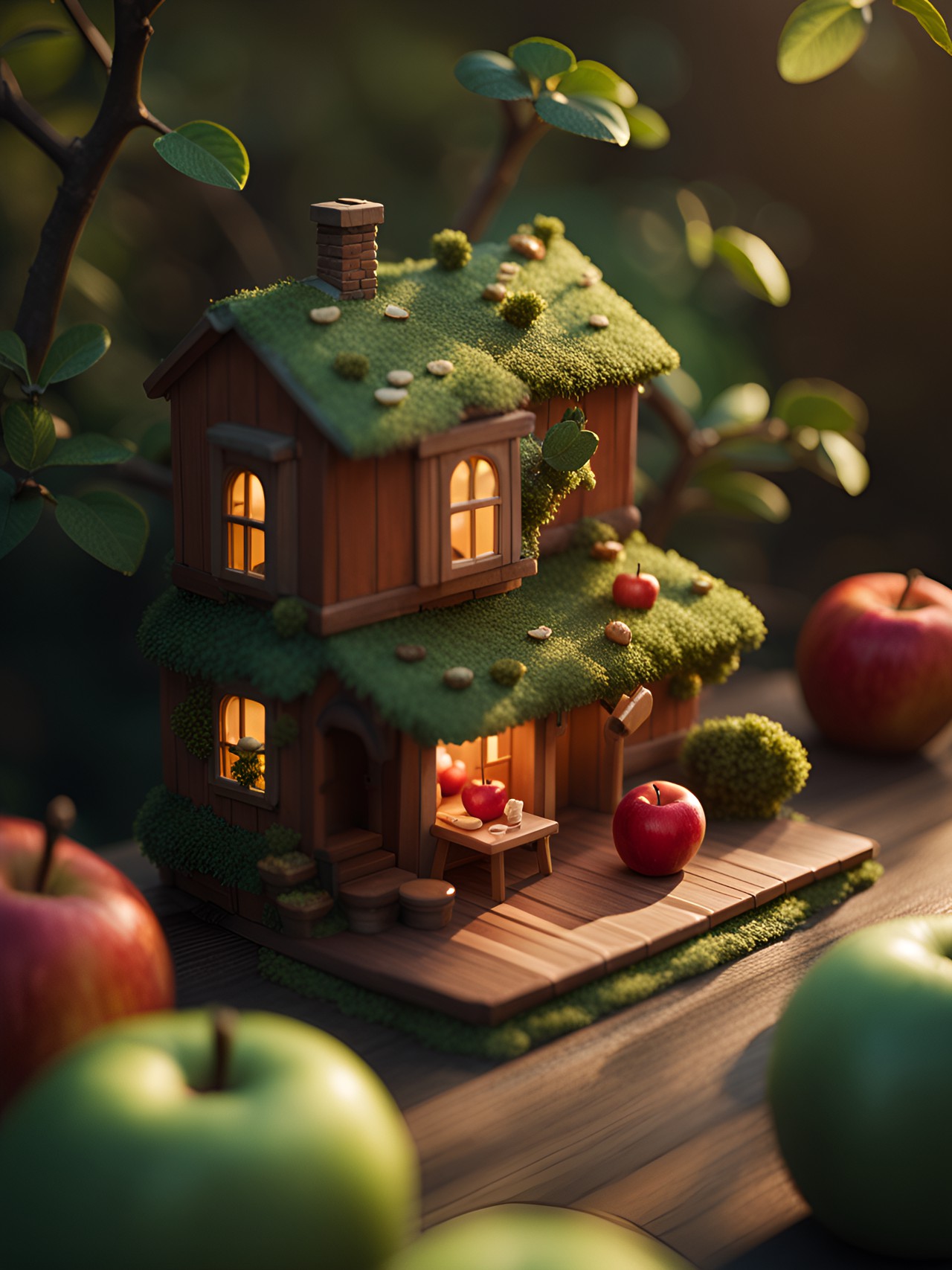 my home is my apple 🐛🍎 preview