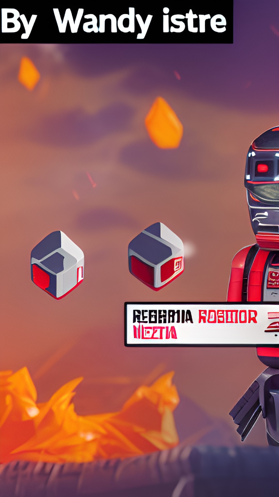 By: Wendy Istre - robot ninja preview