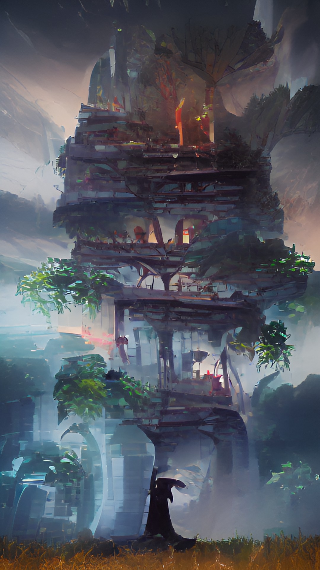 By: Wendy Istre - ancient jungle temple preview