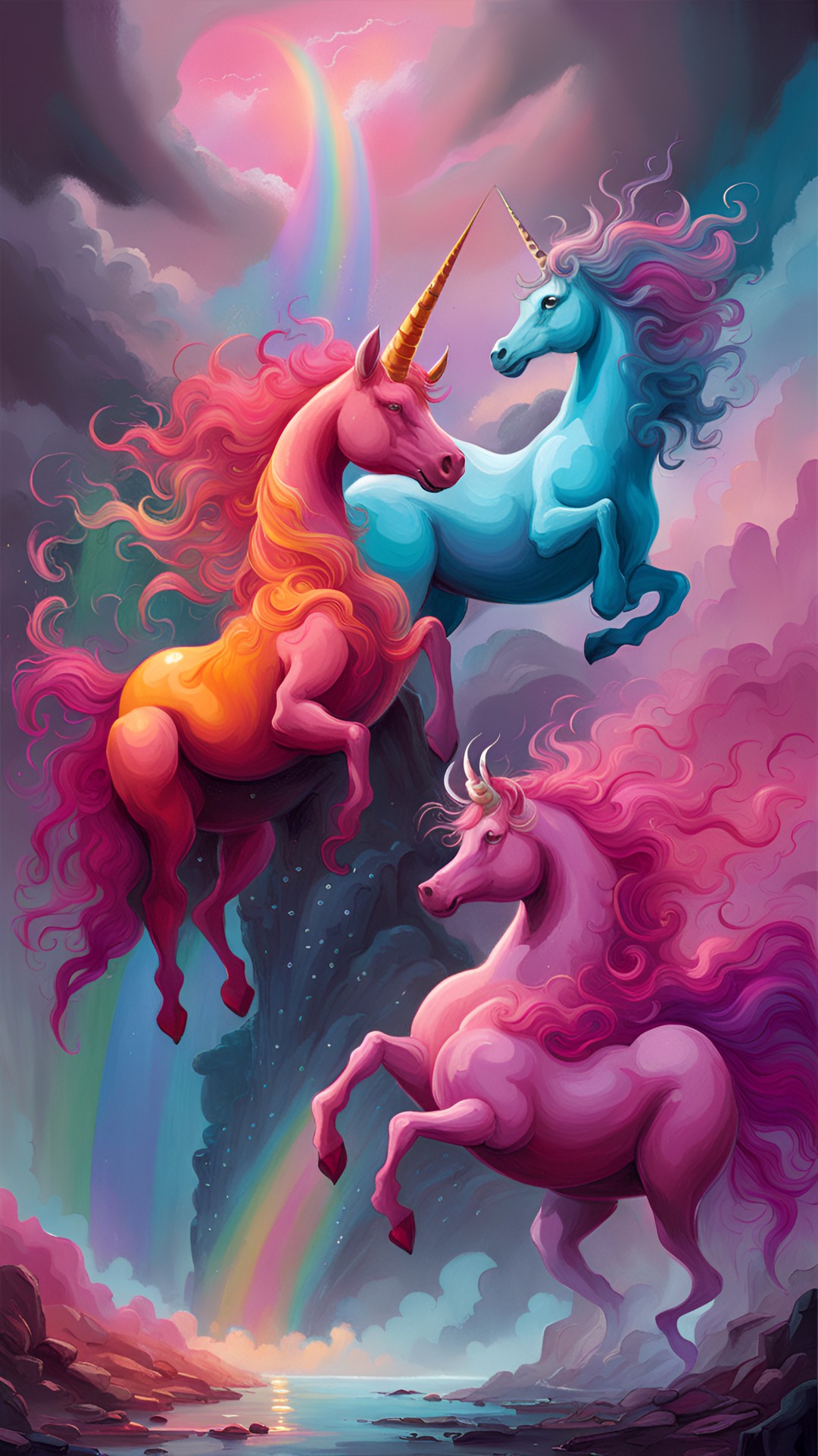 I was told. - pink fluffy unicorns dancing on rainbows bubbly preview