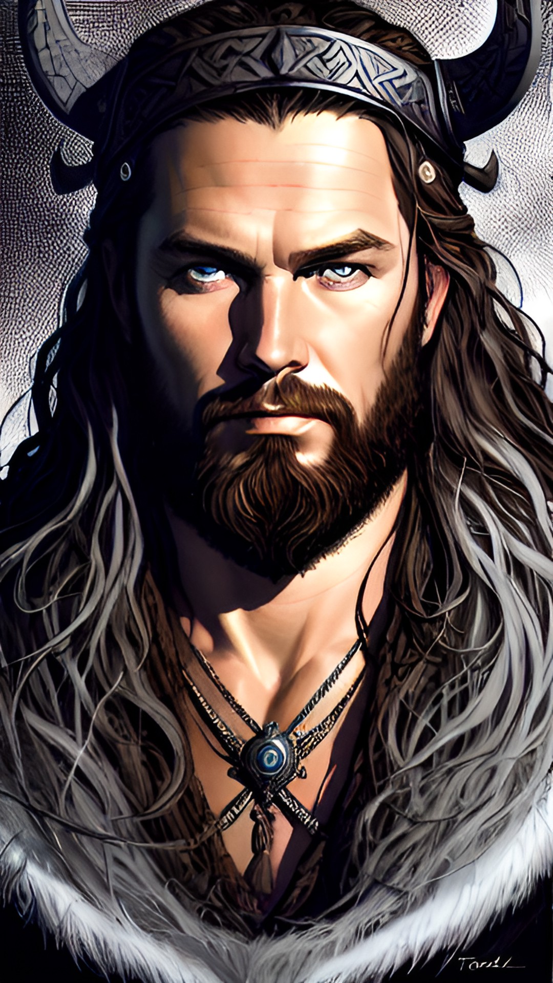 viking portrait preview