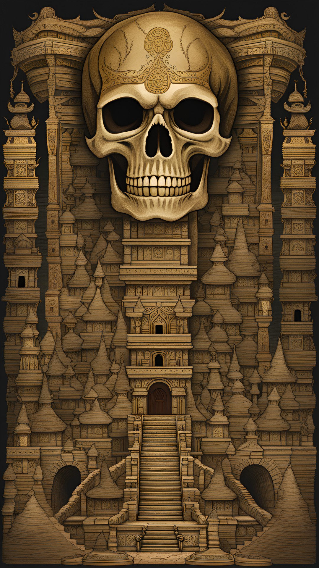 SkulldoomTempleTower - temple skulldoom preview