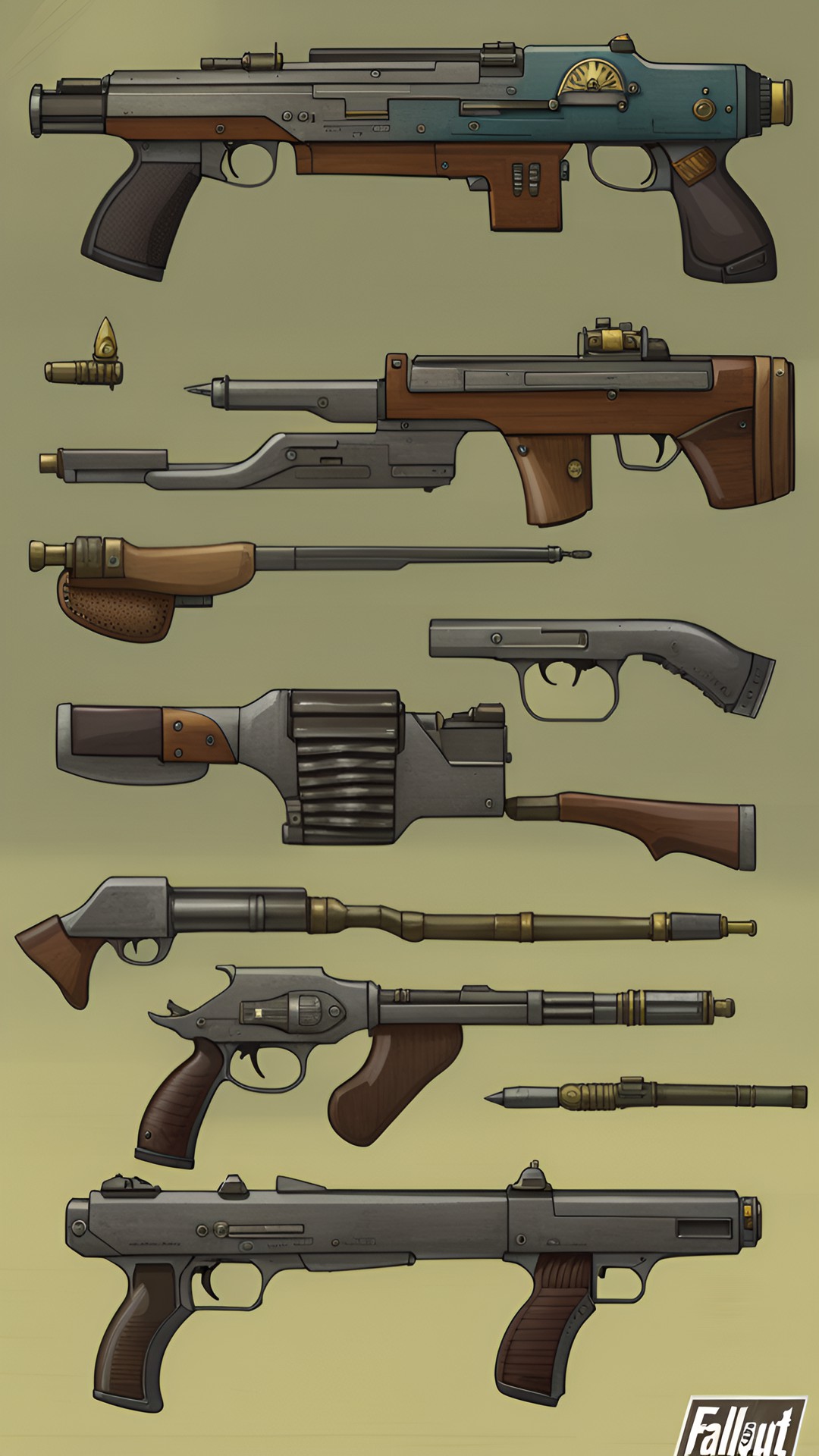 Fallout: Rio arsenal - fallout: rio weapons preview