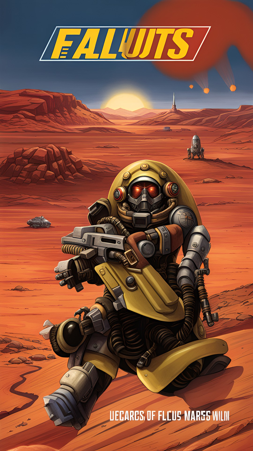 Fallout Mars - fallout: mars cover art preview