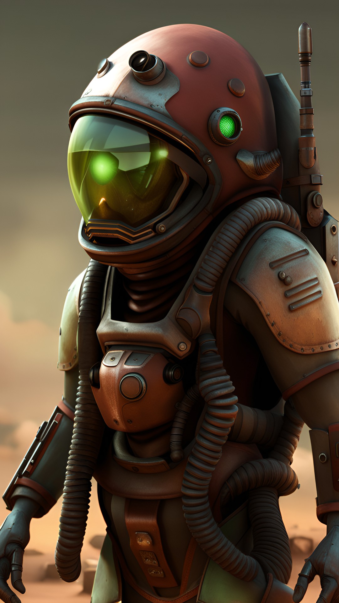 Fallout Martians - fallout style martian preview