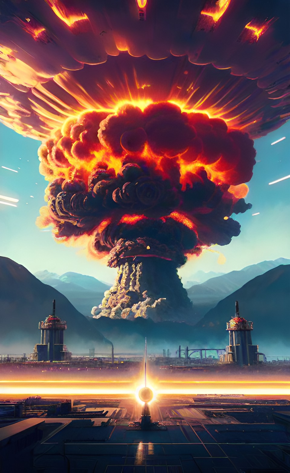 Nuclear explosion - nucléaire explosion on nucléaire lab preview