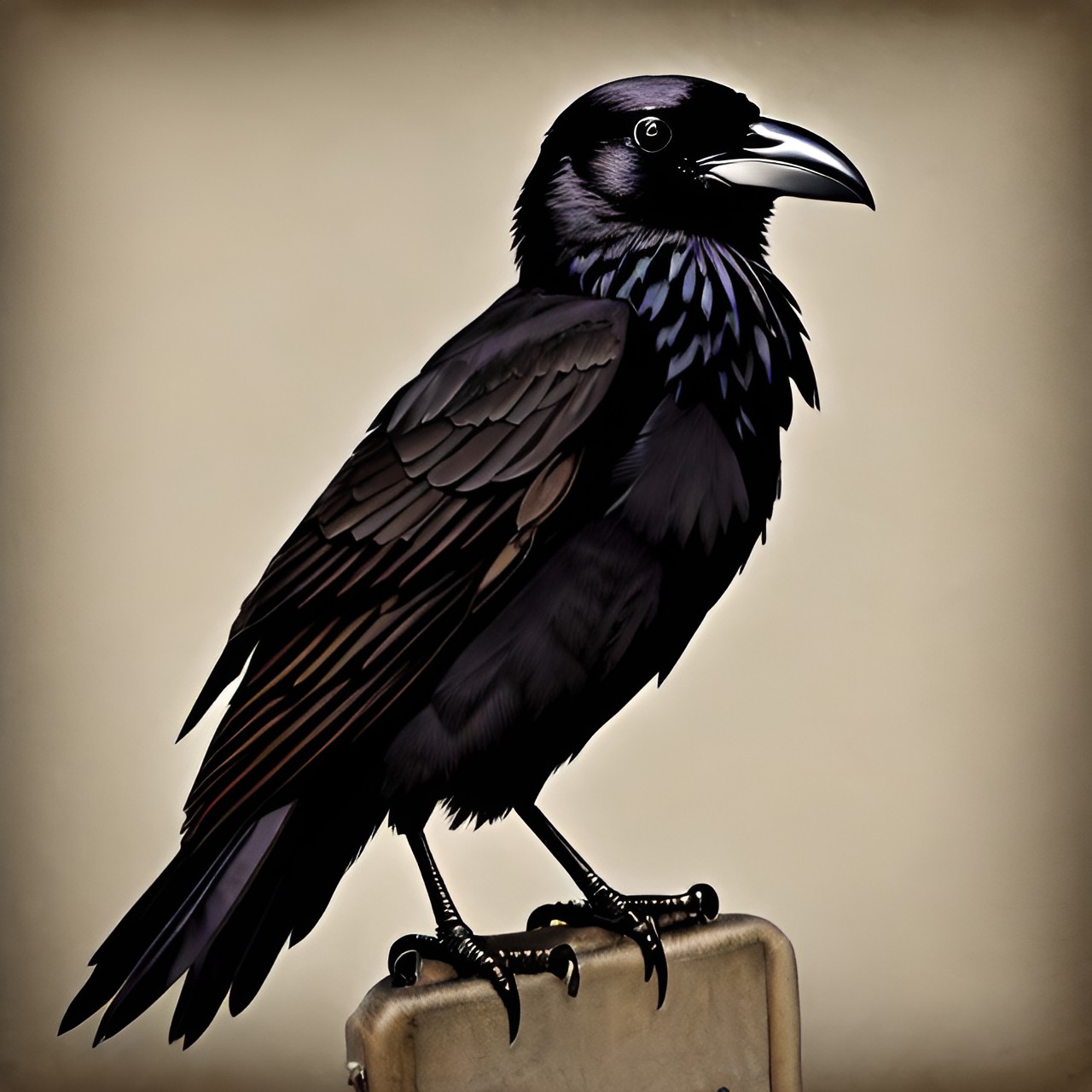 steampunk crow preview