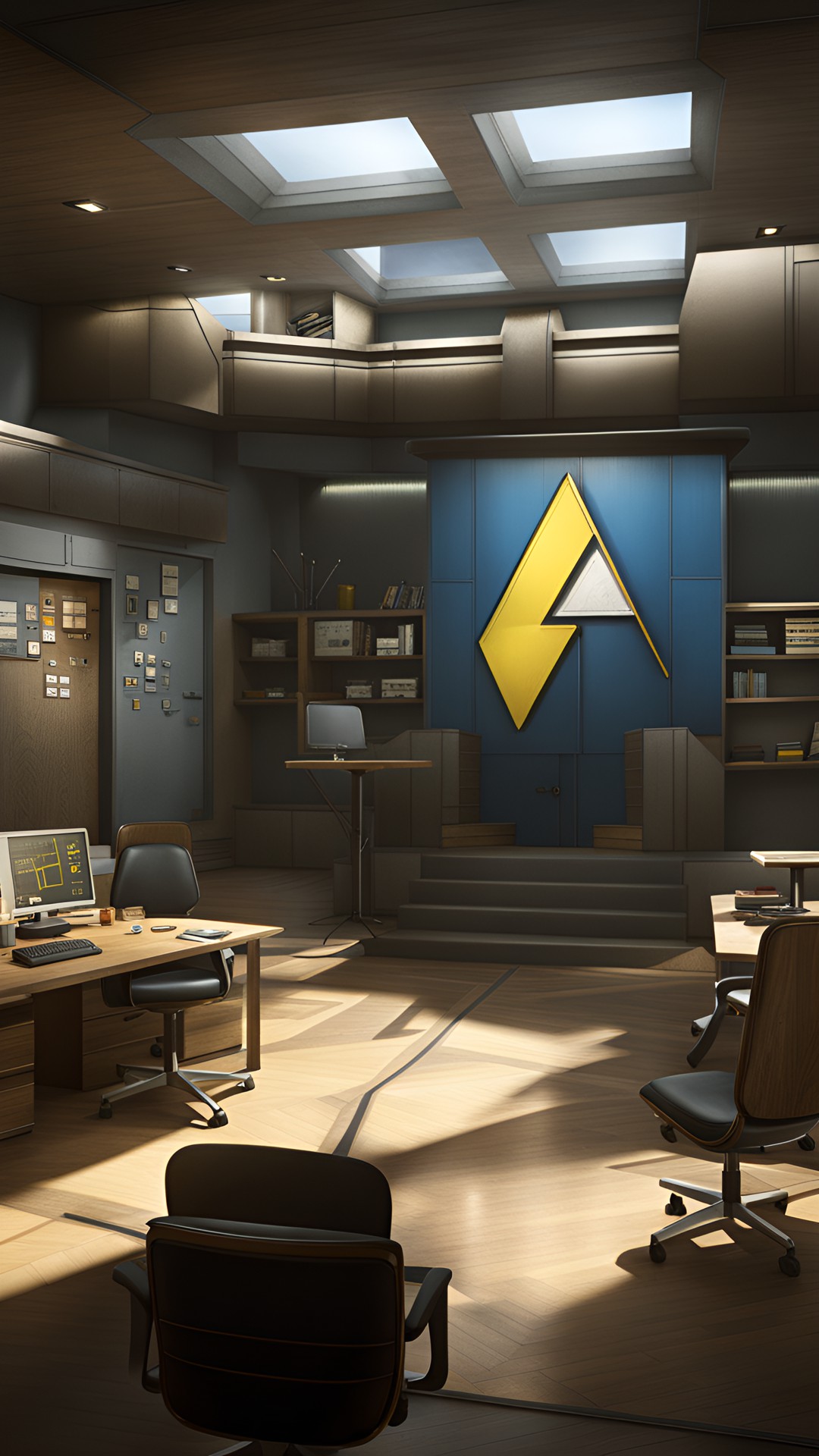 Templar trollin - fallout style abstergo hq preview