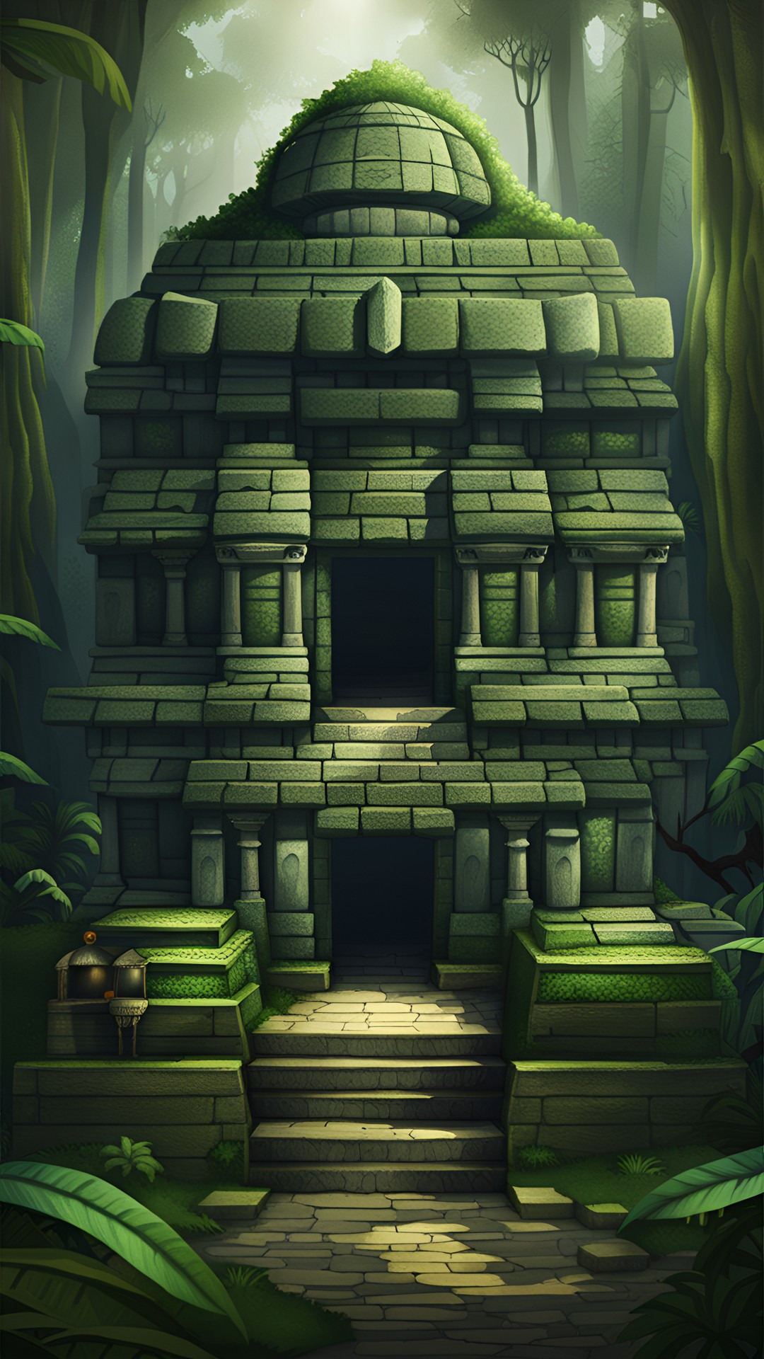 ancient jungle temple preview