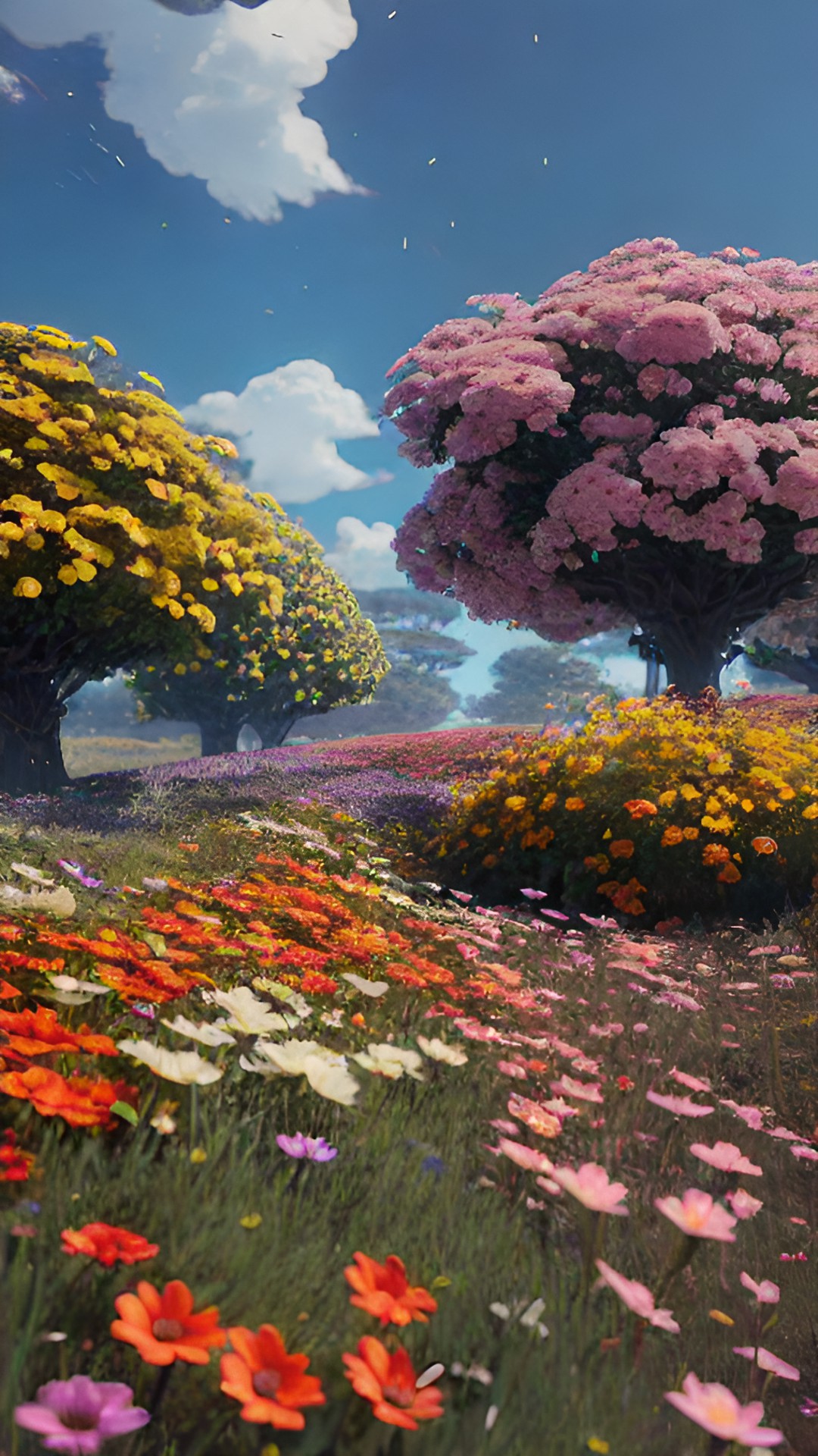 field of flowers preview