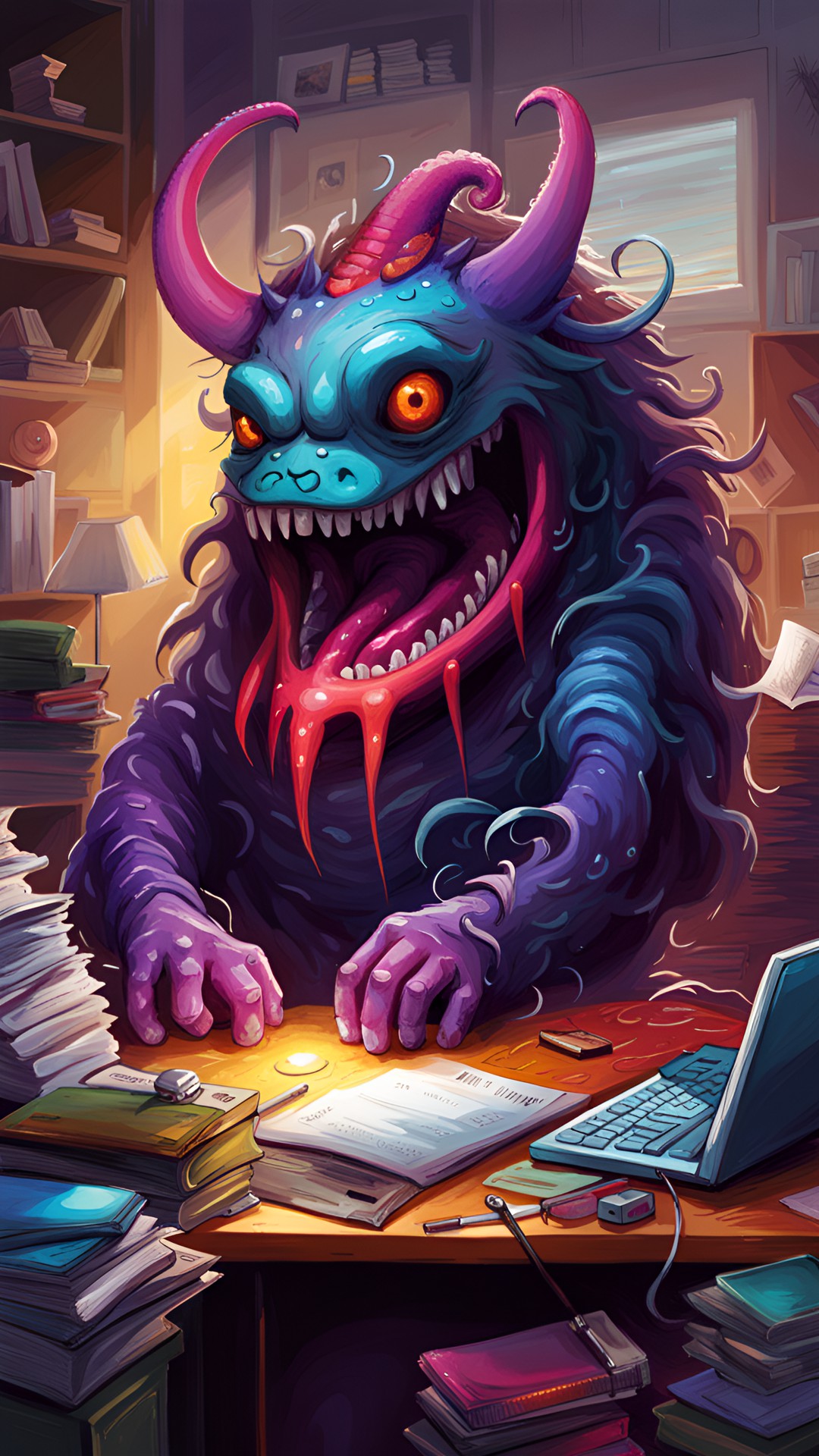 bob the office monster preview