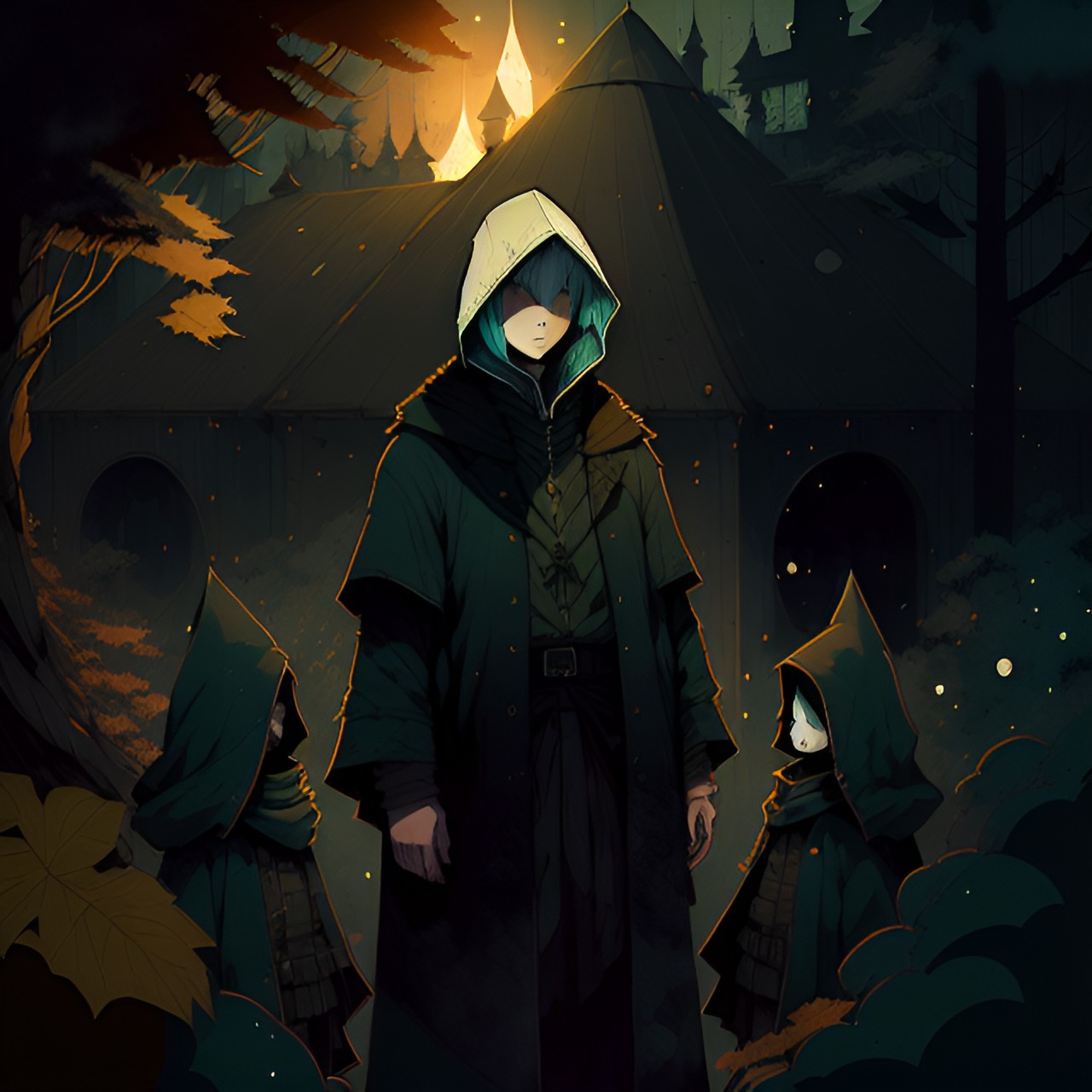 the old, hooded sorcerer preview