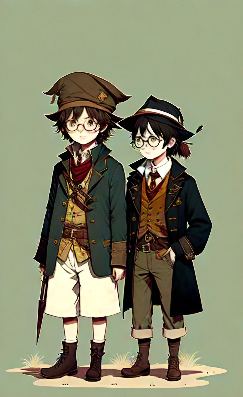 Harry .P and jack .S - harry potter with jack sparrow preview