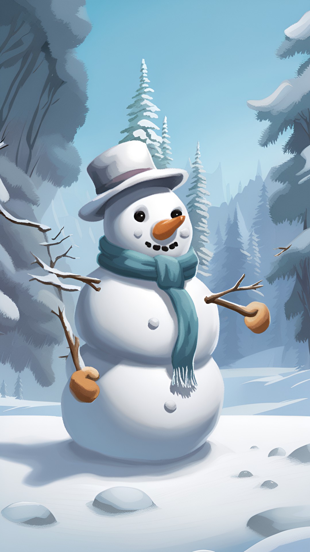 buff snowman preview