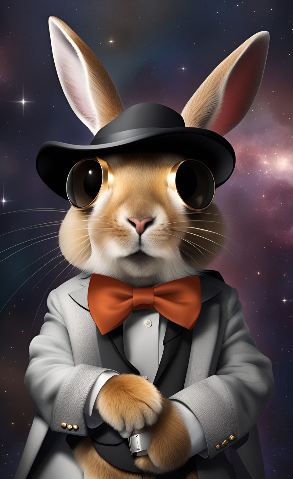 Trippy-Hop - time-traveling rabbit pimp space preview