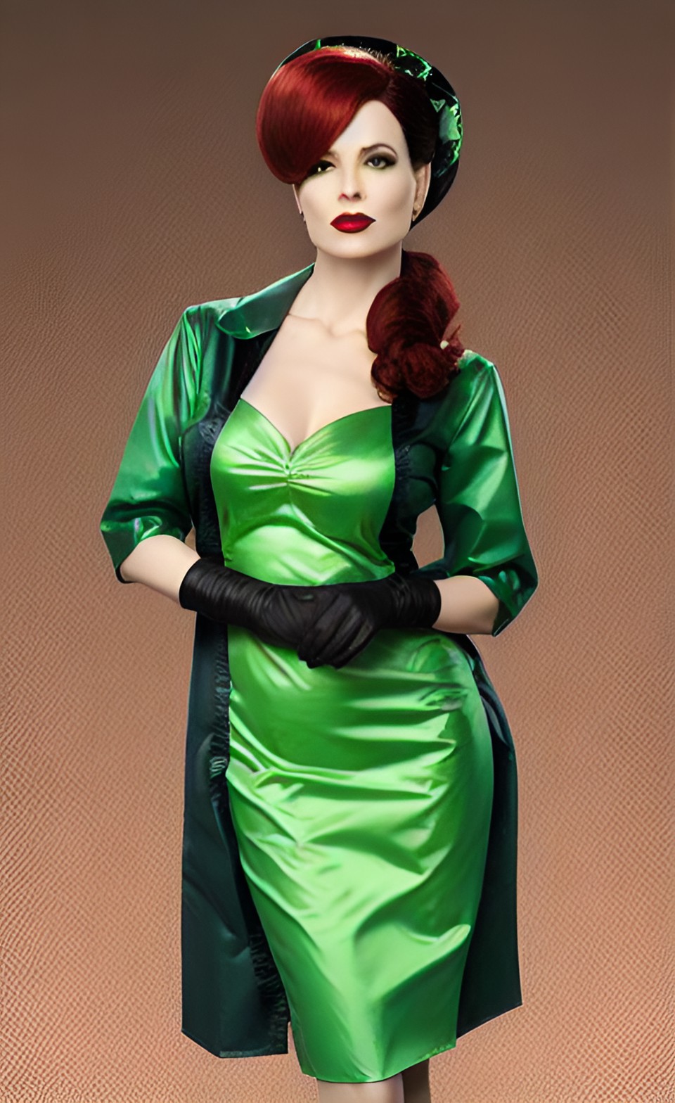 Dr. Poison Ivy 9 - doctor poison ivy with surgical gown and surgical gloves preview