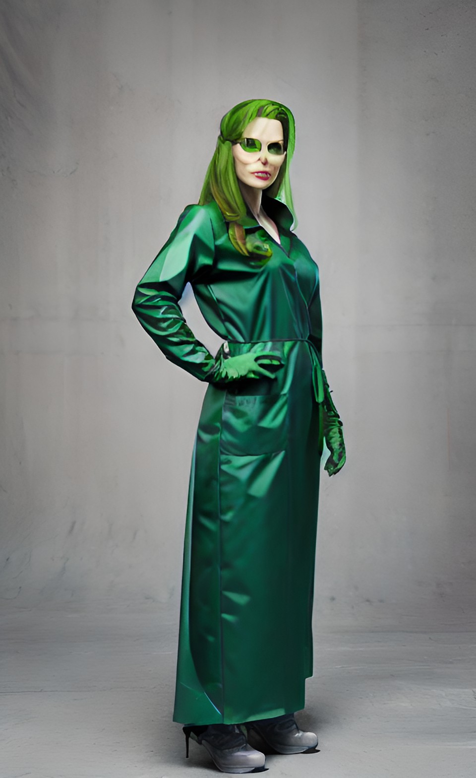 Dr. Poison Ivy 10 - doctor poison ivy with surgical gown and surgical gloves preview