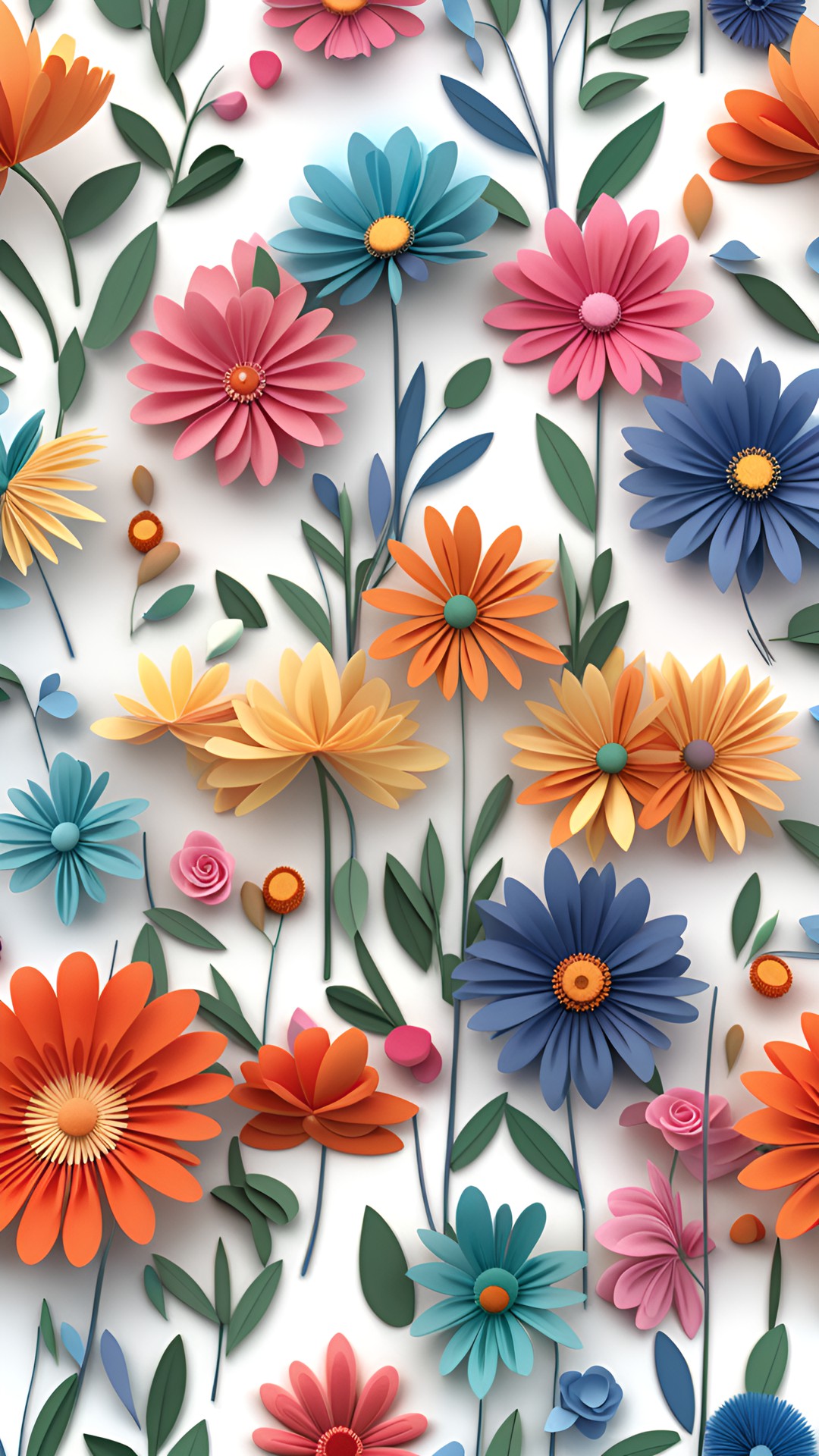 3d flowers preview