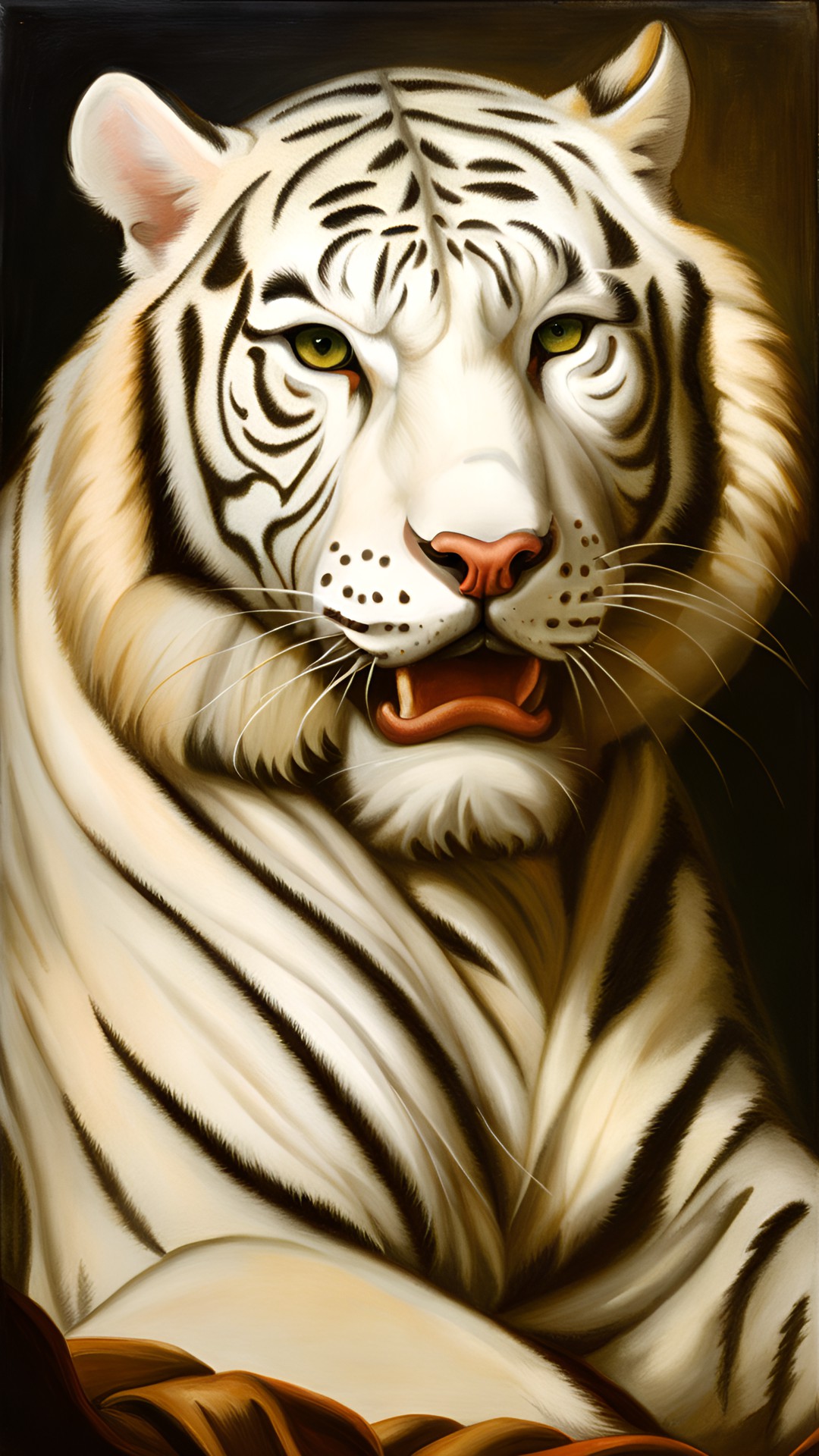 white bengal tiger preview