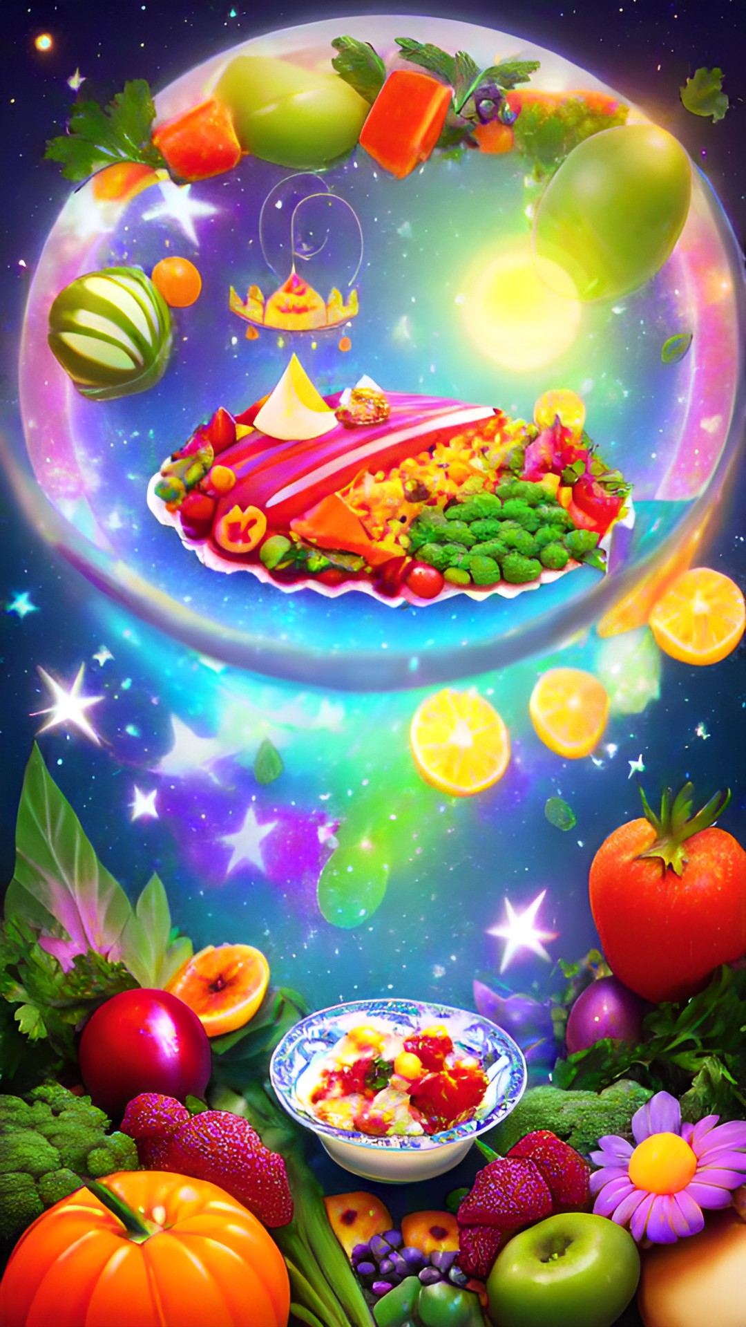 Veges and more - dreamy magical food from the dream realm preview