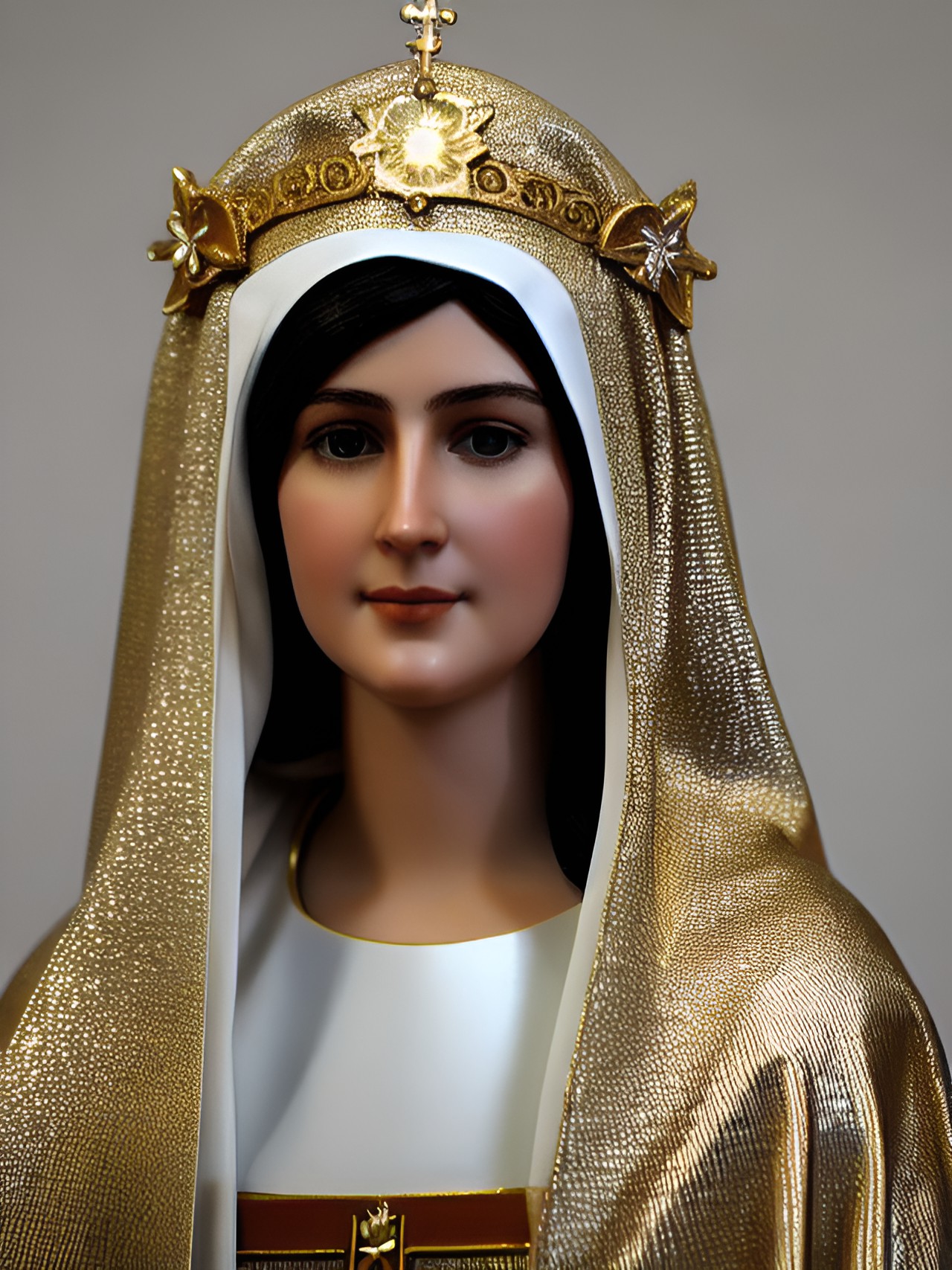 wax figure of the virgin mary preview