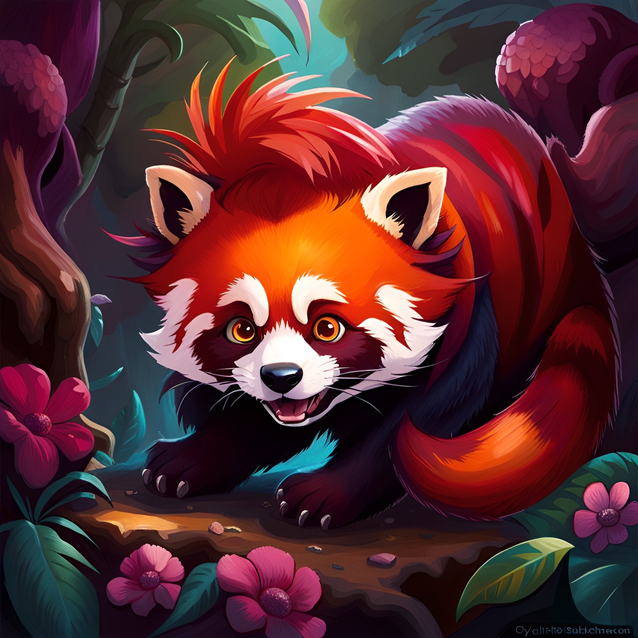 lakko is a friendly and playful red panda who loves to explore his surroundings. he is very curious and loves to meet new friends, especially if they have food! preview