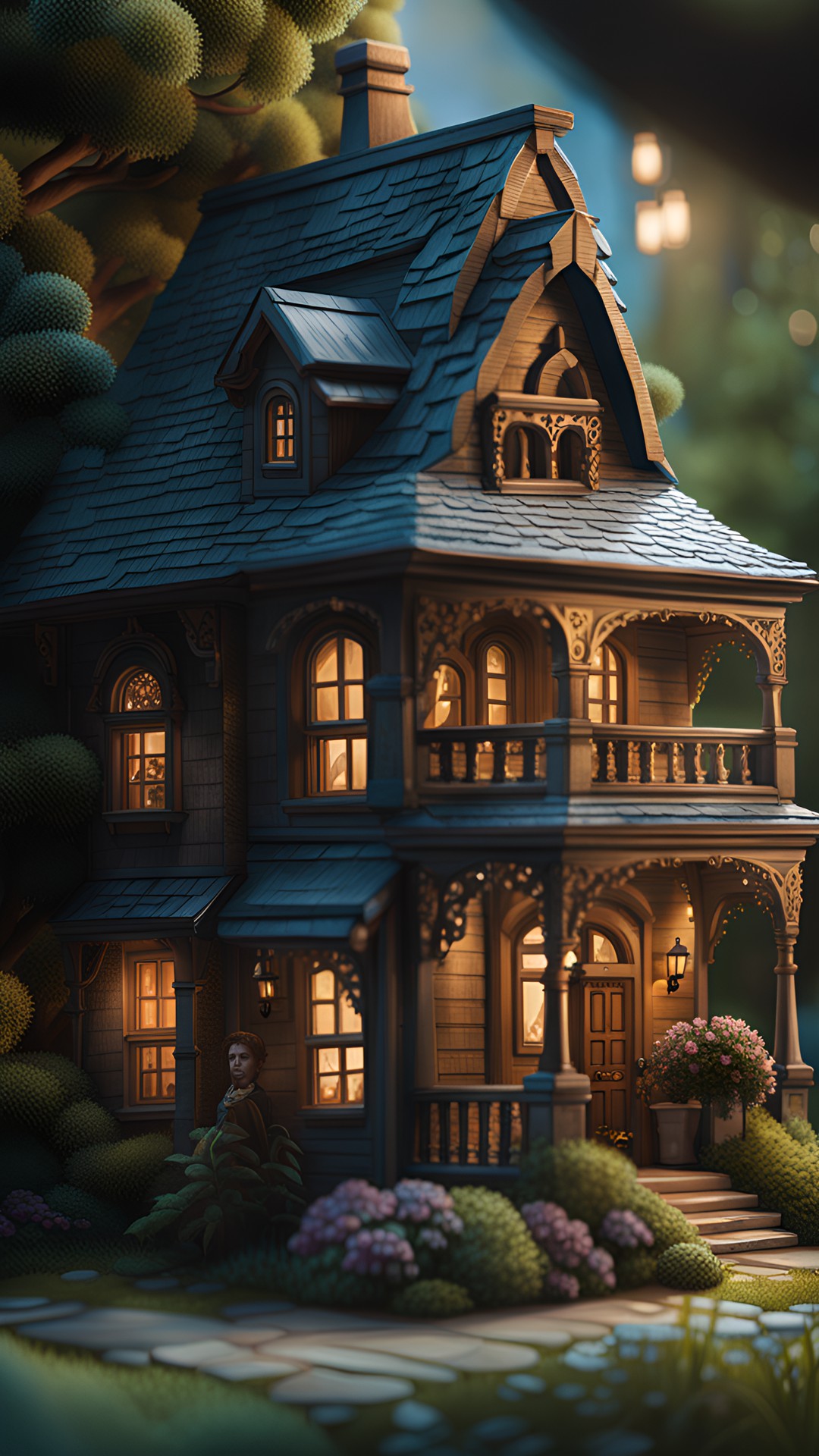 victorian style cottage preview