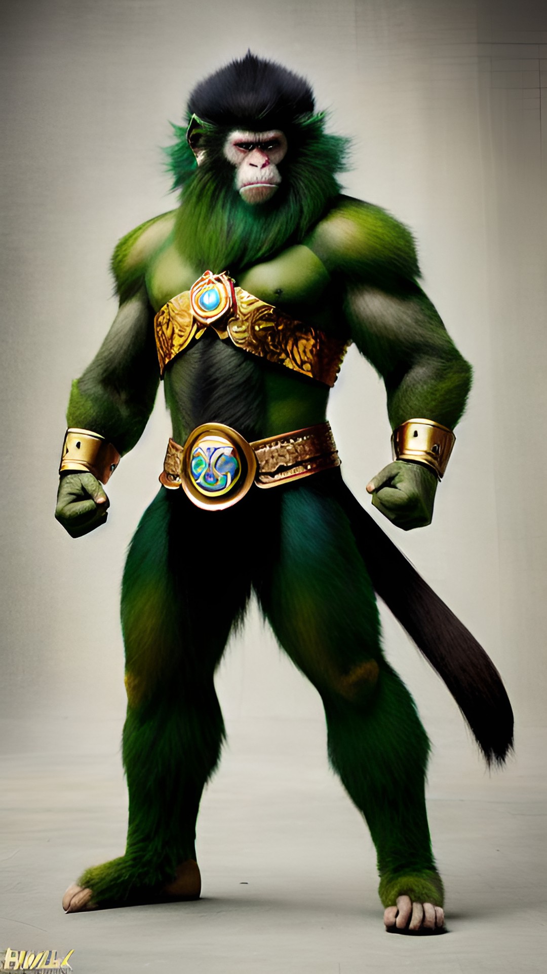 japanese monkey-king as the hulk 
[lyriel (new)] preview