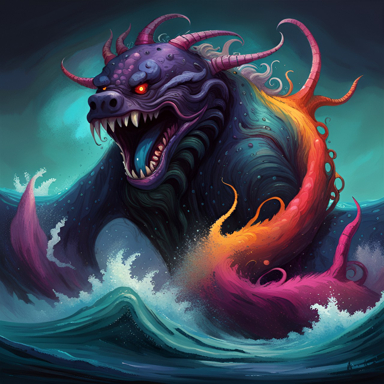 monster in the sea preview