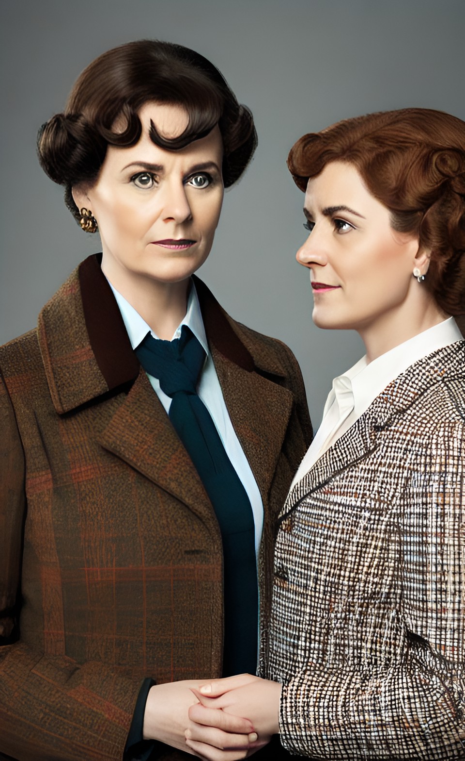 Sherlock and Dr. Watson 2 - woman sherlock holms and woman dr. watson preview