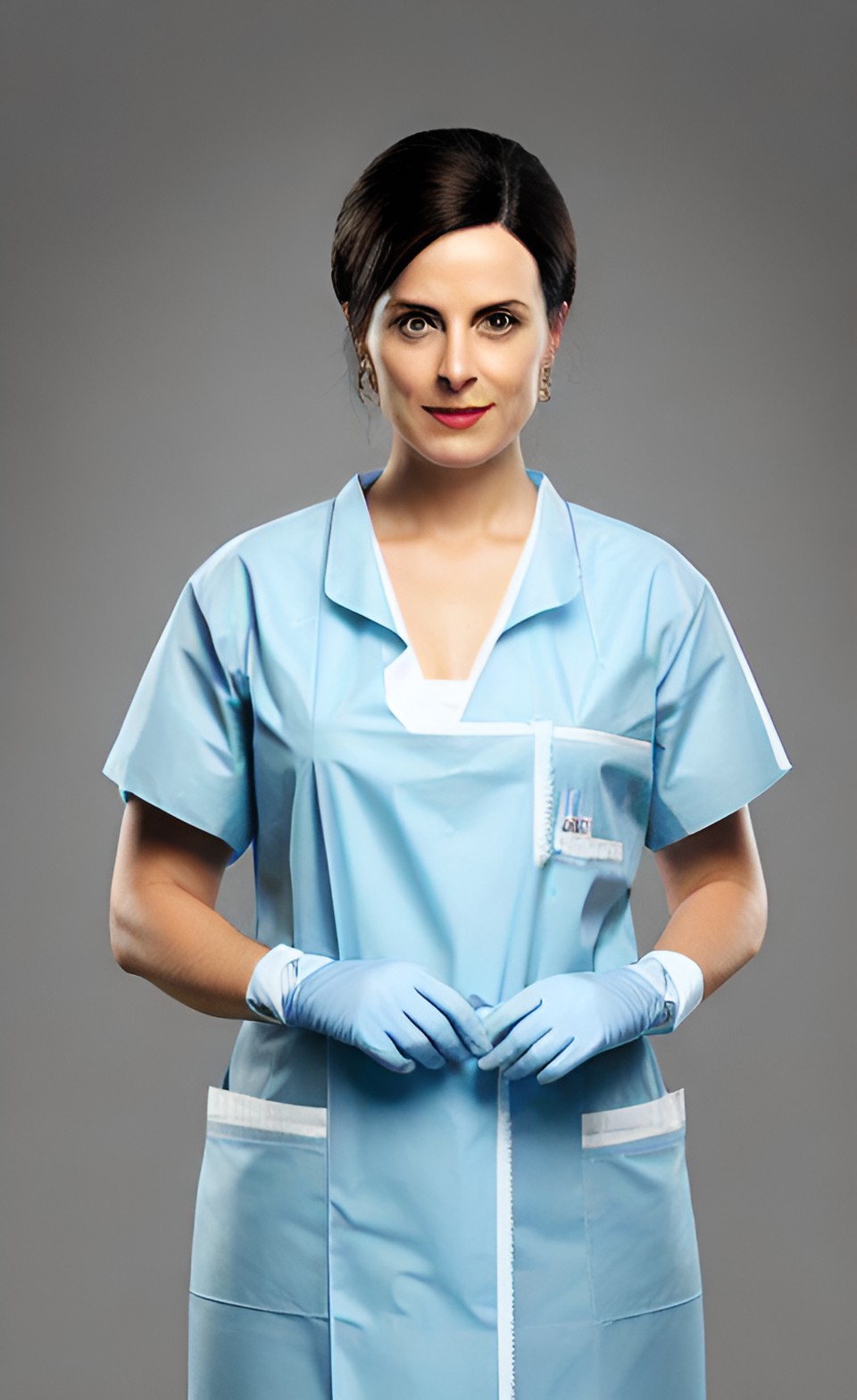 Dr. Moriarty - lady moriarty surgeon with surgical gloves preview