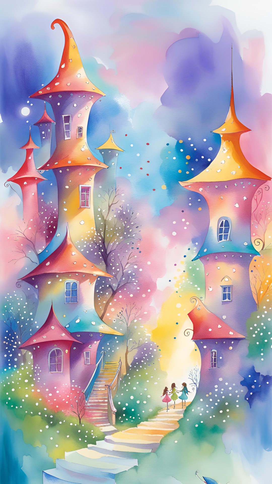 fairies details fantasy sharpen clipart sparkles houses preview