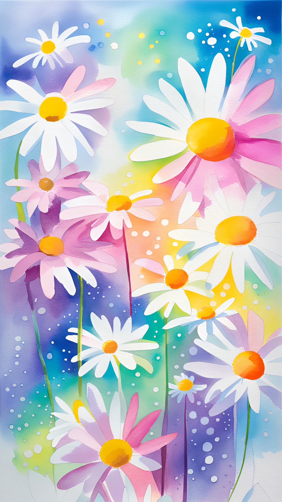 daisies sparkles preview