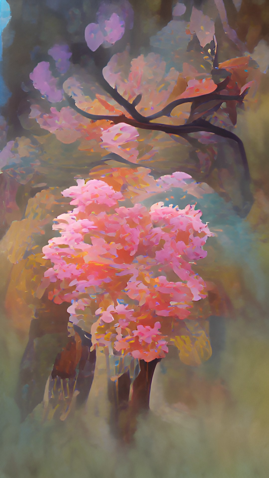 Tree garden - mystical trees and flowers preview