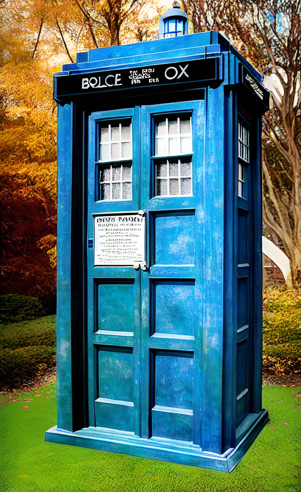 Doctor Who - doctor who - tardis preview