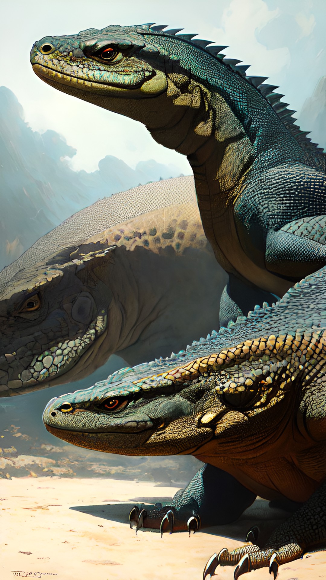 Komodo Dragons - komodo dragon preview