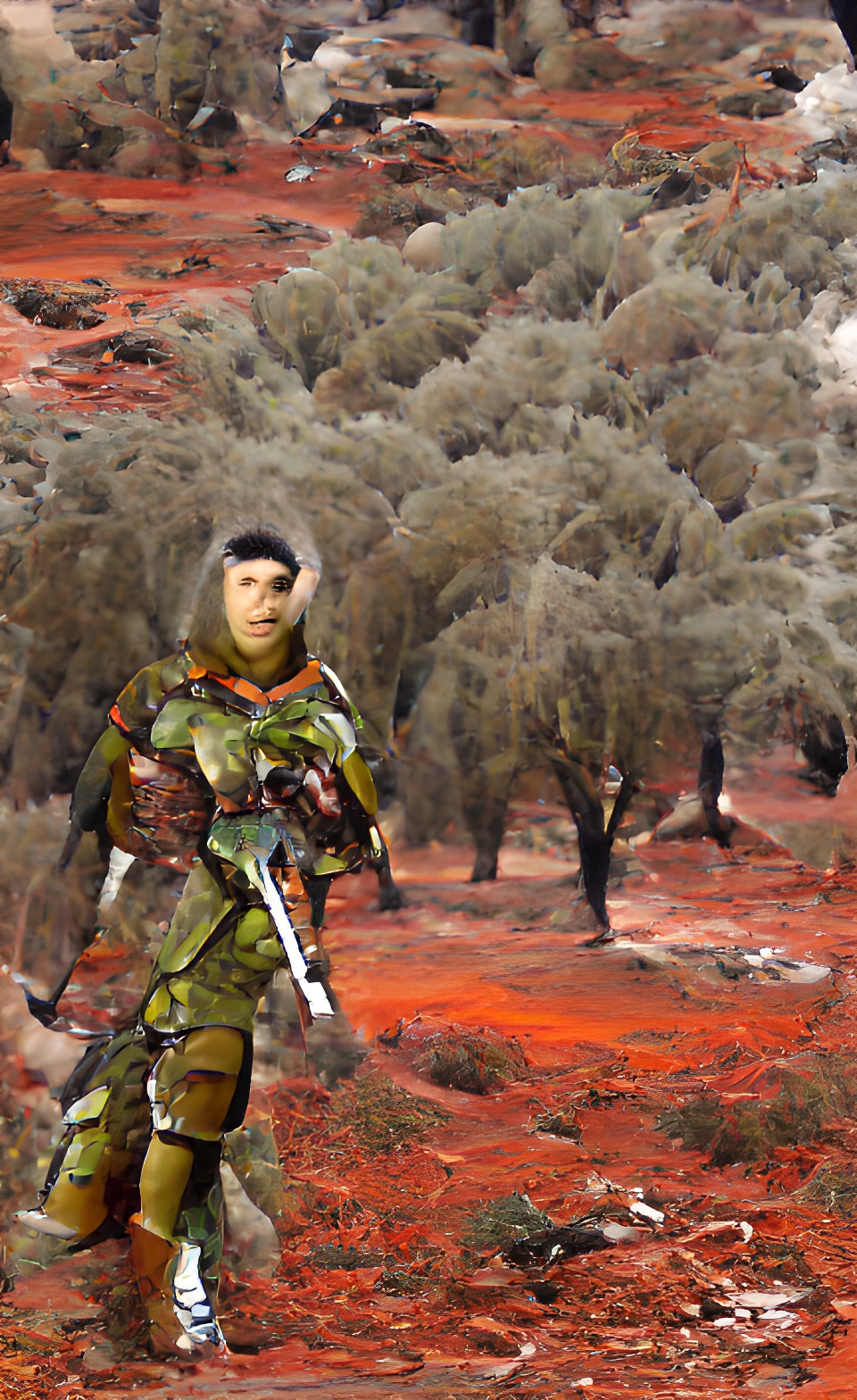 mars spring forest war warrior martyr iorn preview