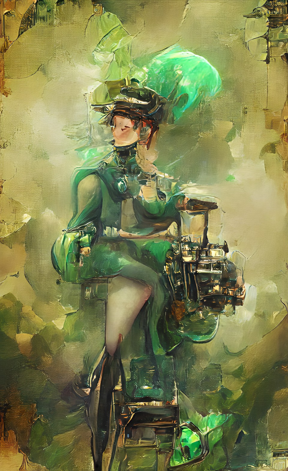 green lady preview