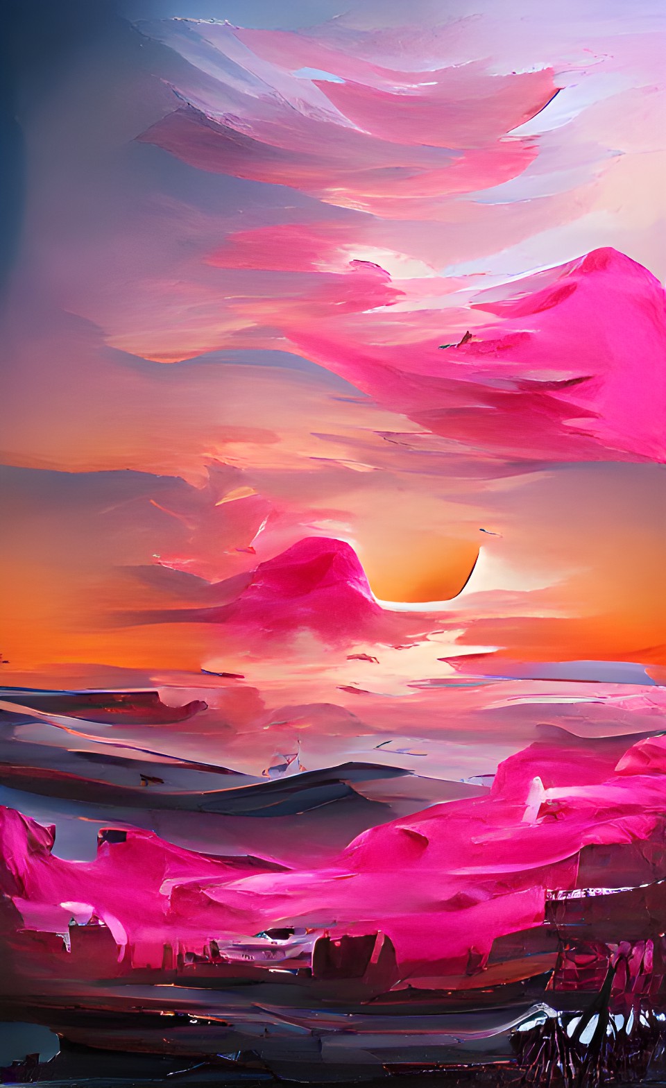 pink sunset preview