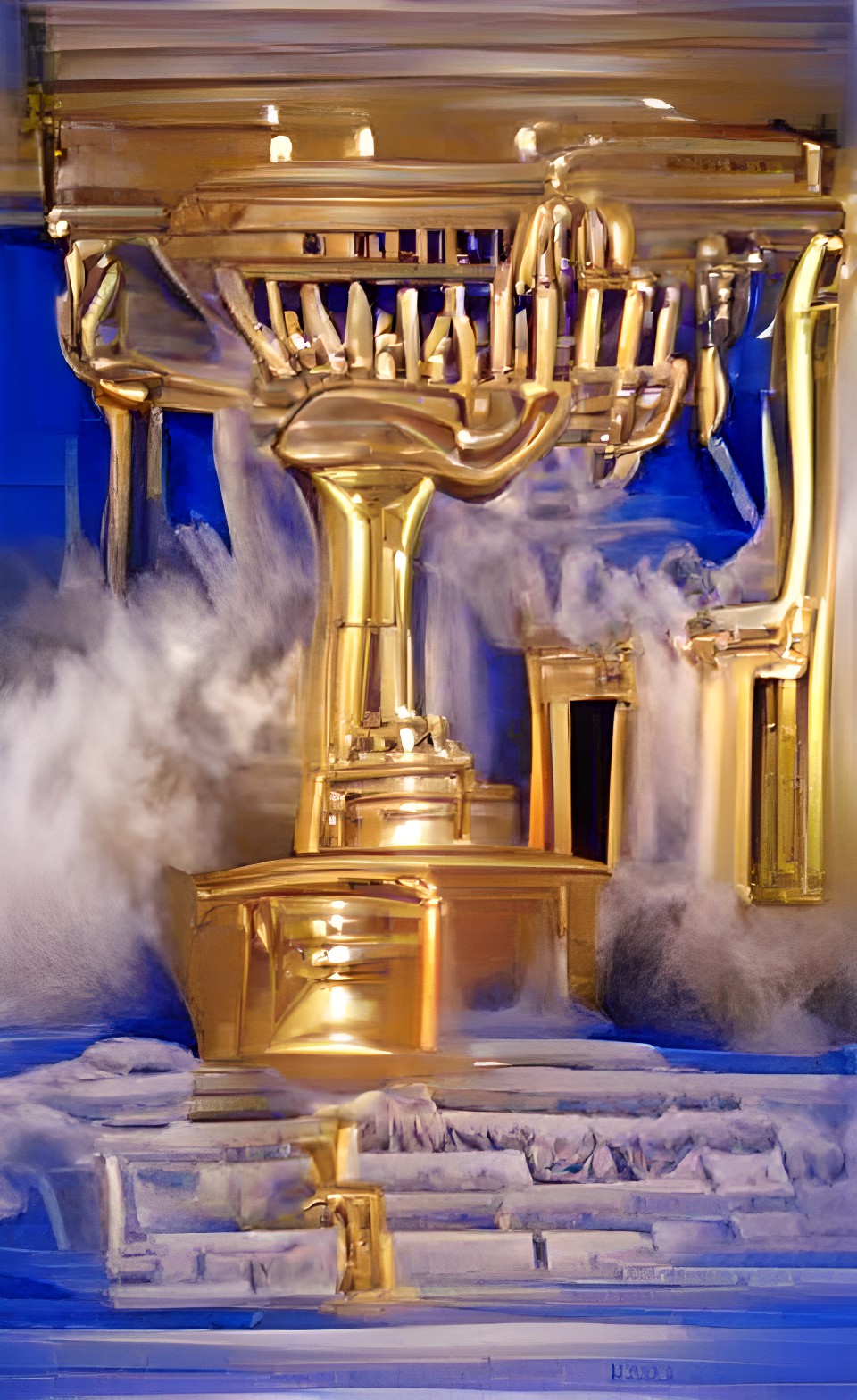 cleanse the tabernacle , cleanse solomon's temple, light the golden menorah preview