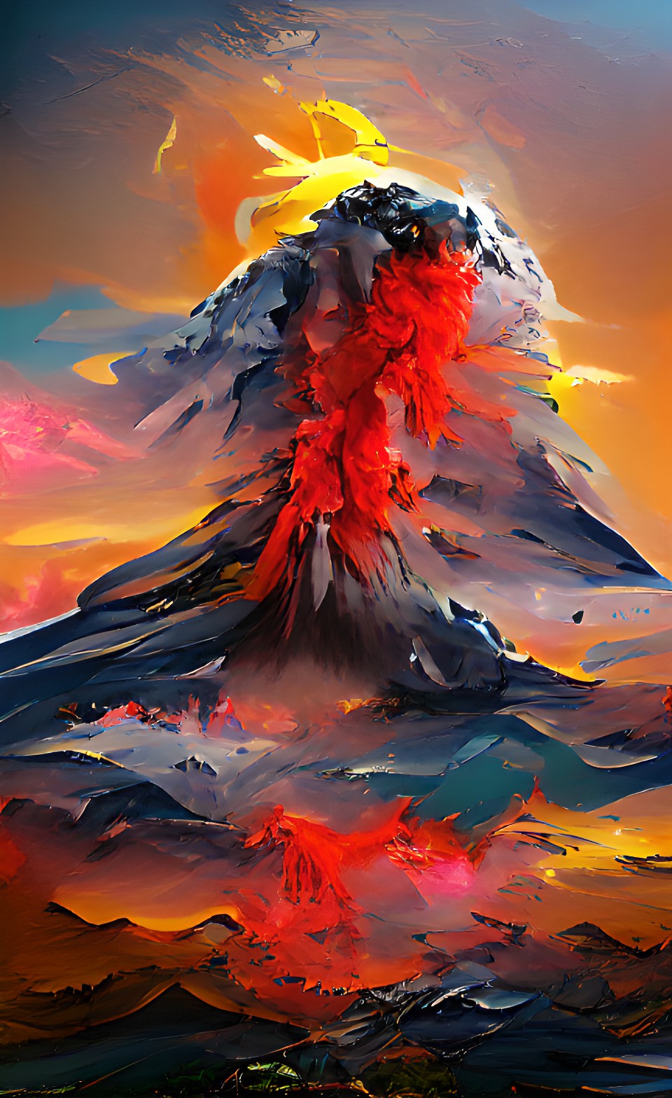 erupting volcano preview