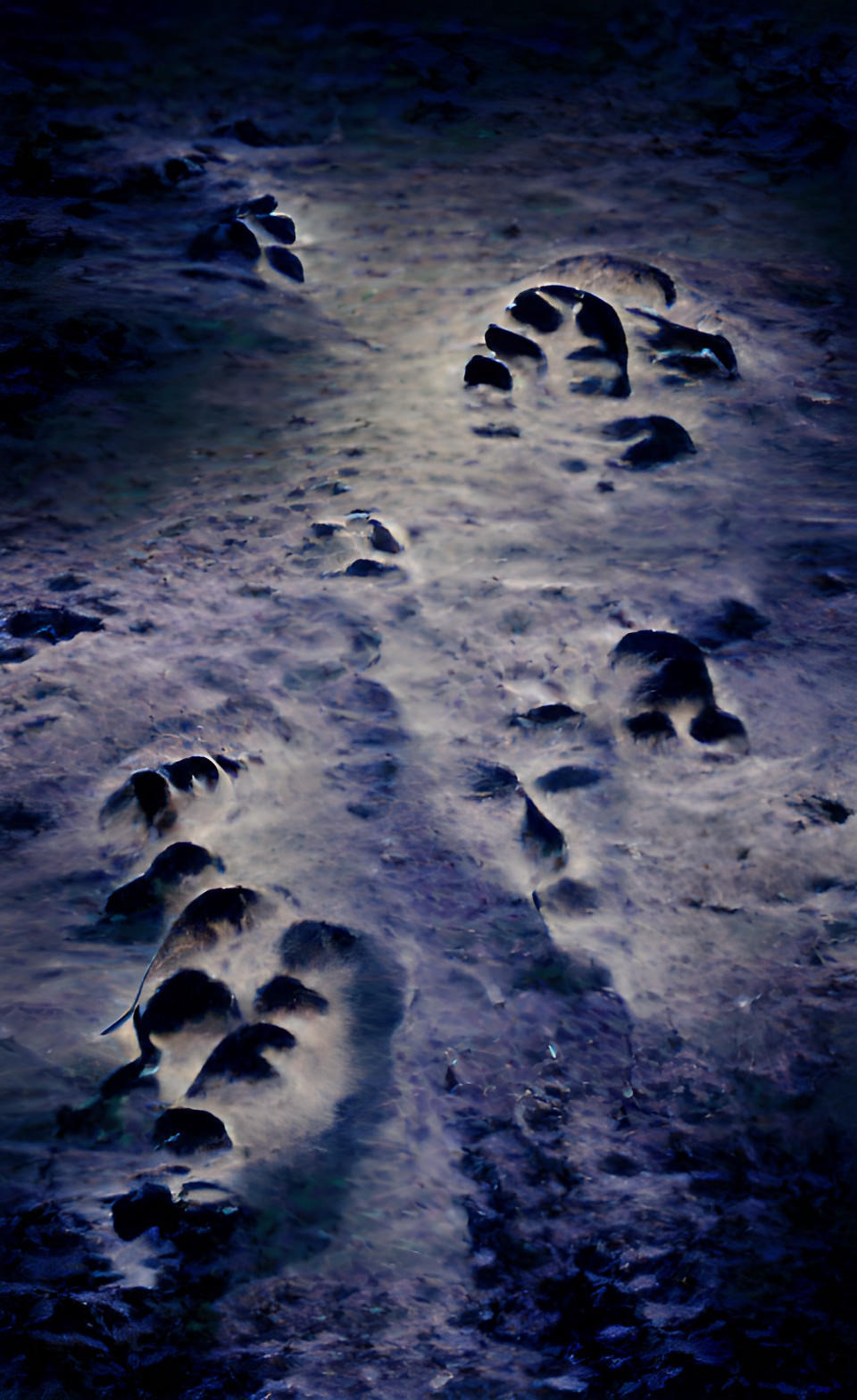 the footprints of foolish sheep wandering off into the dark cold and dangerous jaws of night preview