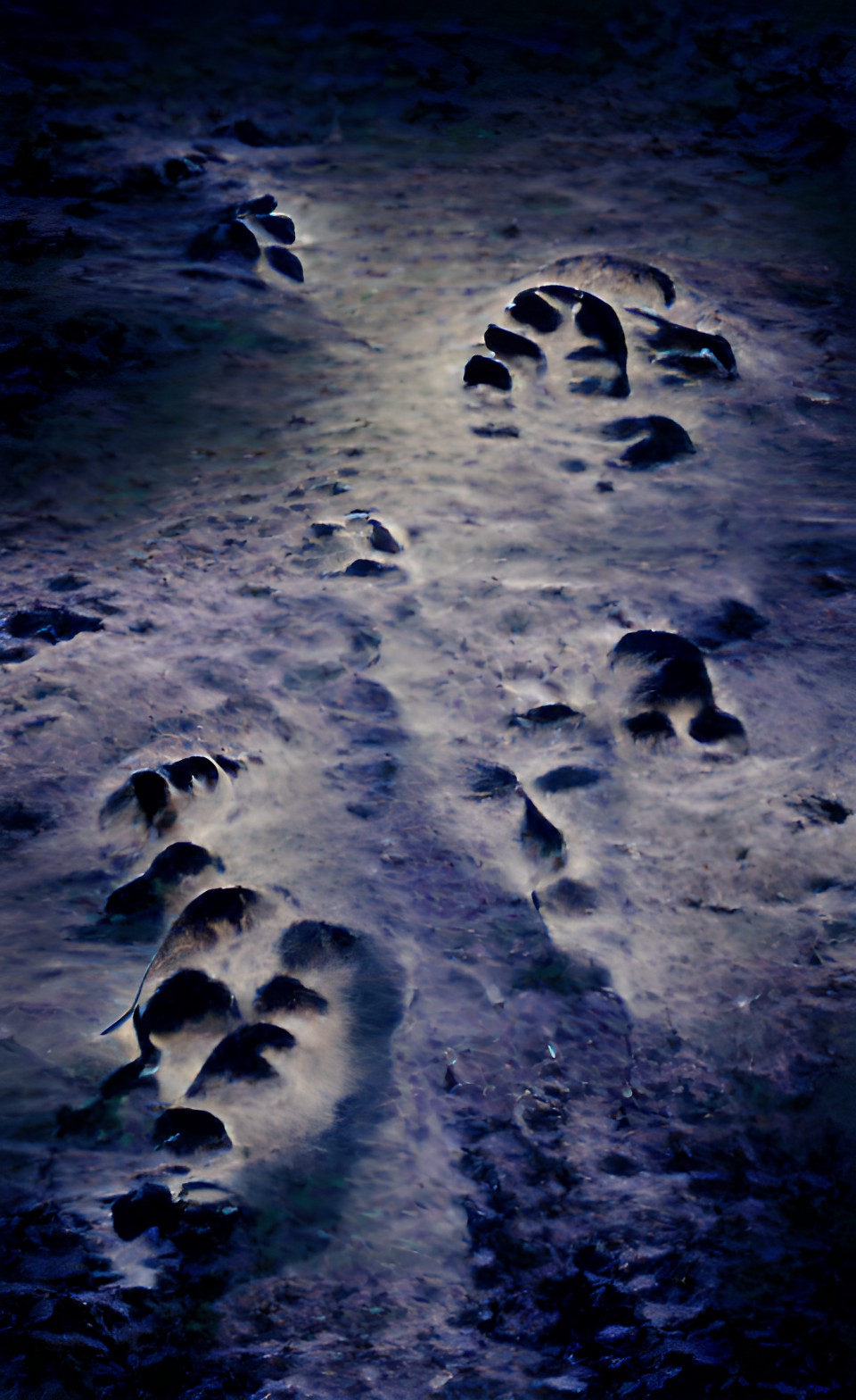 the footprints of foolish sheep wandering off into the dark cold  and dangerous jaws of night preview