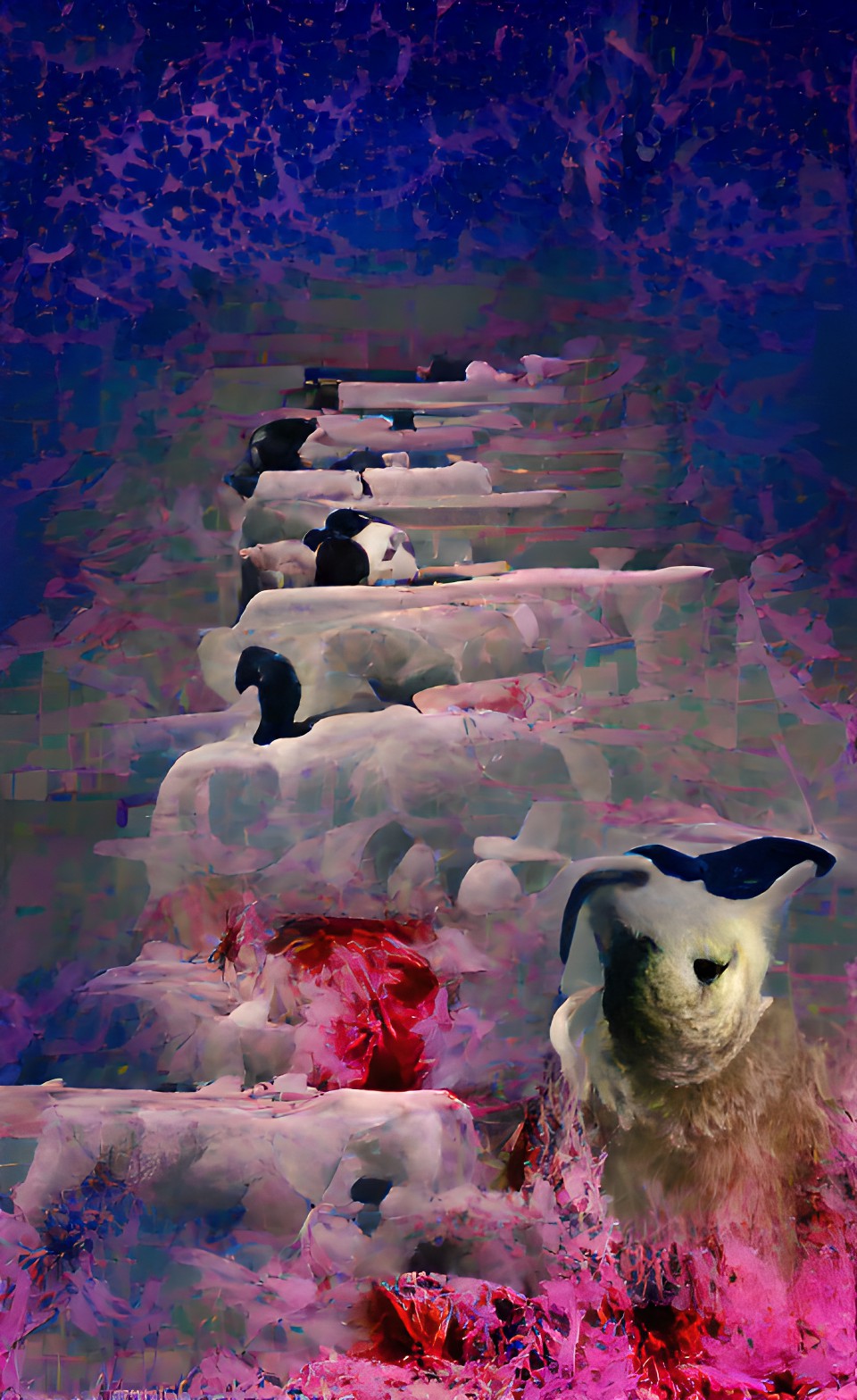 the steps of foolish sheep wandering into the cold biting deadly jaws of night preview